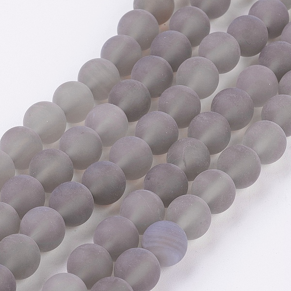PandaHall Natural Grey Agate Bead Strands, Frosted, Round, 10mm, Hole: 1mm, about 39pcs/strand, 15.7 inch Grey Agate Round Gray
PandaHall Natural Grey Agate Bead Strands, Frosted, Round, 10mm, Hole: 1mm, about 39pcs/strand, 15.7 inch Grey Agate Round Gray