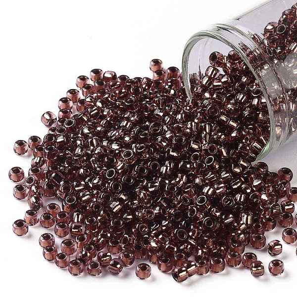PandaHall TOHO Round Seed Beads, Japanese Seed Beads, (746) Copper Lined Light Amethyst, 8/0, 3mm, Hole: 1mm, about 222pcs/bottle..., Purple
PandaHall TOHO Round Seed Beads, Japanese Seed Beads, (746) Copper Lined Light Amethyst, 8/0, 3mm, Hole: 1mm, about 222pcs/bottle..., Purple