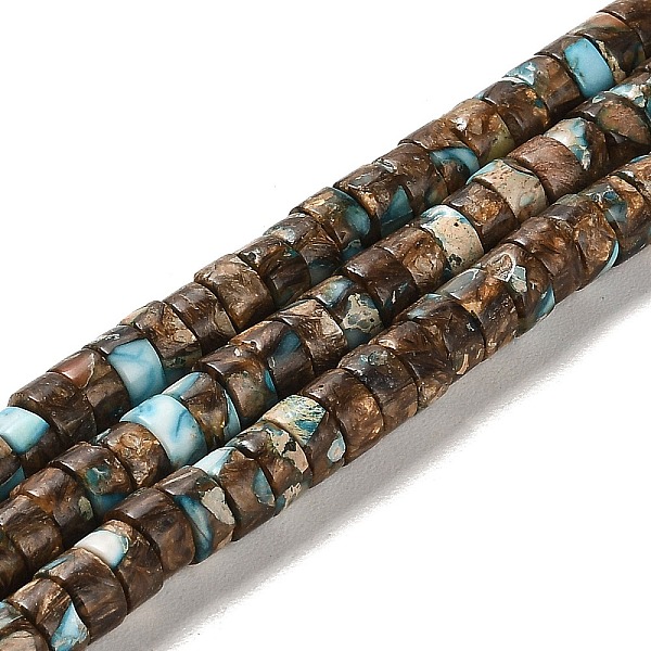 PandaHall Synthetic Regalite/Imperial Jasper/Sea Sediment Jasper Beads Strands, Dyed, Disc, Heishi Beads, 6x3mm, Hole: 1mm, about...
PandaHall Synthetic Regalite/Imperial Jasper/Sea Sediment Jasper Beads Strands, Dyed, Disc, Heishi Beads, 6x3mm, Hole: 1mm, about...