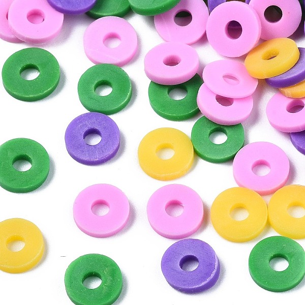 PandaHall Handmade Polymer Clay Beads, Heishi Beads, for DIY Jewelry Crafts Supplies, Disc/Flat Round, Medium Sea Green, 6x1mm, Hole: 2mm...
PandaHall Handmade Polymer Clay Beads, Heishi Beads, for DIY Jewelry Crafts Supplies, Disc/Flat Round, Medium Sea Green, 6x1mm, Hole: 2mm...