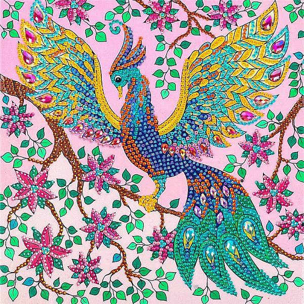 PandaHall DIY Bohemian Style Diamond Painting Kits, Including Resin Rhinestones, Diamond Sticky Pen, Tray Plate and Glue Clay, Phenix...
PandaHall DIY Bohemian Style Diamond Painting Kits, Including Resin Rhinestones, Diamond Sticky Pen, Tray Plate and Glue Clay, Phenix...