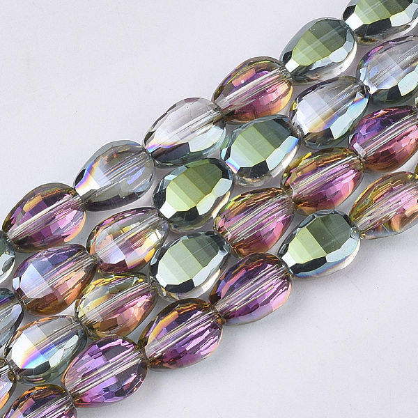 PandaHall Translucent Electroplate Glass Beads Strands, Half Plated, Faceted, Teardrop, Lime Green, 8.5x6x3.5mm, Hole: 1mm, about...
PandaHall Translucent Electroplate Glass Beads Strands, Half Plated, Faceted, Teardrop, Lime Green, 8.5x6x3.5mm, Hole: 1mm, about...