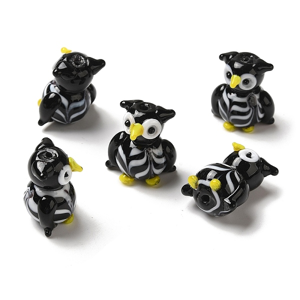 PandaHall Lampwork Beads Strands, Owl, Black, 21x18x17.5mm, Hole: 1.2mm, about 20pcs/strand, 16.54''(42cm) Lampwork Owl Black
PandaHall Lampwork Beads Strands, Owl, Black, 21x18x17.5mm, Hole: 1.2mm, about 20pcs/strand, 16.54''(42cm) Lampwork Owl Black