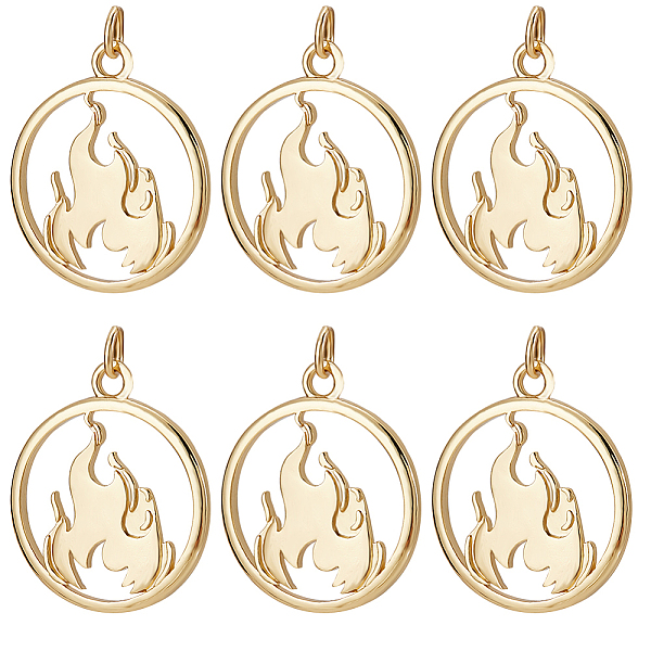 PandaHall Beebeecraft 1 Box 10Pcs Fire Charms 18K Gold Plated Flat Round with Fire Fireplace Pendants Dangle Charms with Jump Ring for DIY...
PandaHall Beebeecraft 1 Box 10Pcs Fire Charms 18K Gold Plated Flat Round with Fire Fireplace Pendants Dangle Charms with Jump Ring for DIY...