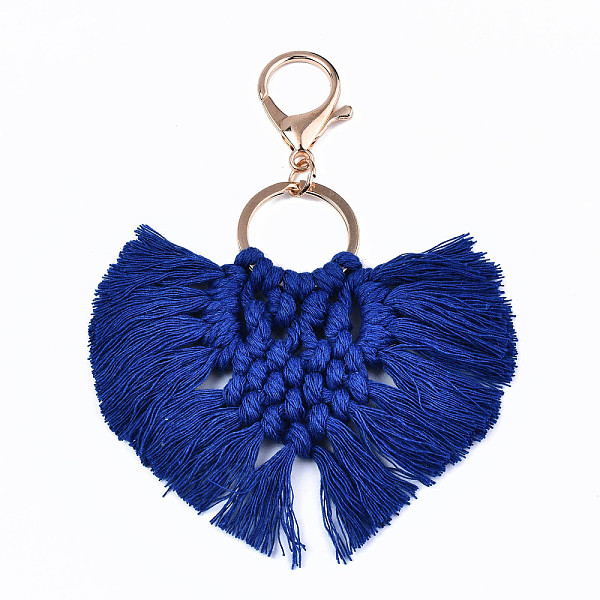 PandaHall Polycotton(Polyester Cotton) Tassel Big Pendants Decorations, with Golden Plated Alloy Swivel Lobster Claw Clasps, Cadmium Free &..., Multicolor
PandaHall Polycotton(Polyester Cotton) Tassel Big Pendants Decorations, with Golden Plated Alloy Swivel Lobster Claw Clasps, Cadmium Free &..., Multicolor