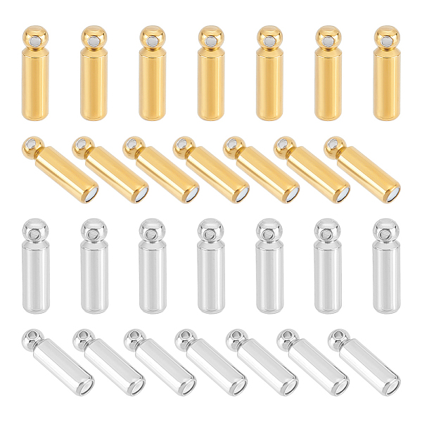 PandaHall Unicraftale 40Pcs 2 Color 202 Stainless Steel Brooch Pin Backs, Locking Pin Keeper Clasp, Column Shape, for Brooch Findings...
PandaHall Unicraftale 40Pcs 2 Color 202 Stainless Steel Brooch Pin Backs, Locking Pin Keeper Clasp, Column Shape, for Brooch Findings...