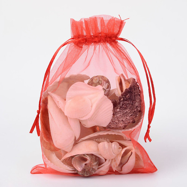 PandaHall Organza Gift Bags with Drawstring, Jewelry Pouches, Wedding Party Christmas Favor Gift Bags, Red, 20x15cm Organza Rectangle Red
PandaHall Organza Gift Bags with Drawstring, Jewelry Pouches, Wedding Party Christmas Favor Gift Bags, Red, 20x15cm Organza Rectangle Red