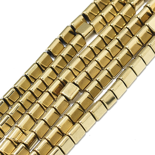 PandaHall Electroplate Non-magnetic Synthetic Hematite Beads Strands, Triangle, Real 18K Gold Plated, 3x3x2.5mm, Hole: 0.6mm, about...
PandaHall Electroplate Non-magnetic Synthetic Hematite Beads Strands, Triangle, Real 18K Gold Plated, 3x3x2.5mm, Hole: 0.6mm, about...