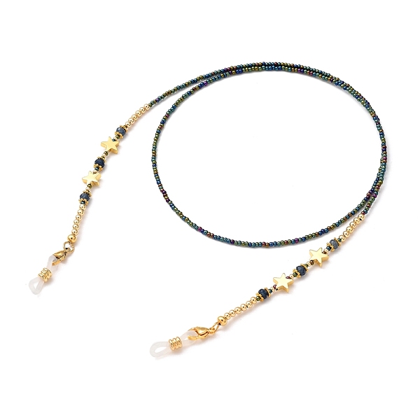 PandaHall Eyeglasses Chains, Neck Strap for Eyeglasses, with Natural Malaysia Jade Beads, Glass Seed Beads, Brass Beads, 304 Stainless Steel..., Cyan
PandaHall Eyeglasses Chains, Neck Strap for Eyeglasses, with Natural Malaysia Jade Beads, Glass Seed Beads, Brass Beads, 304 Stainless Steel..., Cyan