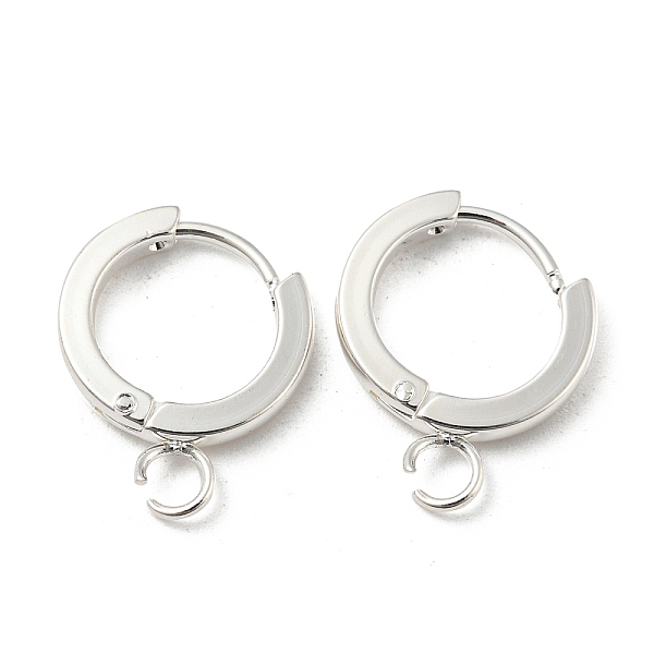 PandaHall 201 Stainless Steel Huggie Hoop Earrings Findings, with Vertical Loop, with 316 Surgical Stainless Steel Earring Pins, Ring...
PandaHall 201 Stainless Steel Huggie Hoop Earrings Findings, with Vertical Loop, with 316 Surgical Stainless Steel Earring Pins, Ring...