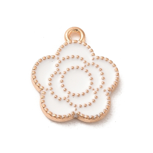 PandaHall Alloy Enamel Pendants, Light Gold, Flower Charm, White, 17x15x2mm, Hole: 1.5mm Alloy+Enamel Flower White
PandaHall Alloy Enamel Pendants, Light Gold, Flower Charm, White, 17x15x2mm, Hole: 1.5mm Alloy+Enamel Flower White