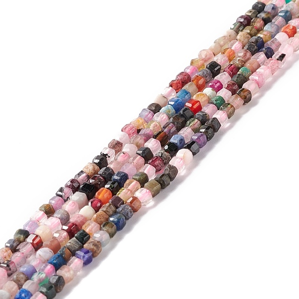 PandaHall Natural Mixed Gemstone Beads Strands, Faceted, Cube, 2x2x2mm, Hole: 0.8mm, about 166pcs/strand, 15.43~15.63 inch(392~397mm) Mixed...
PandaHall Natural Mixed Gemstone Beads Strands, Faceted, Cube, 2x2x2mm, Hole: 0.8mm, about 166pcs/strand, 15.43~15.63 inch(392~397mm) Mixed...