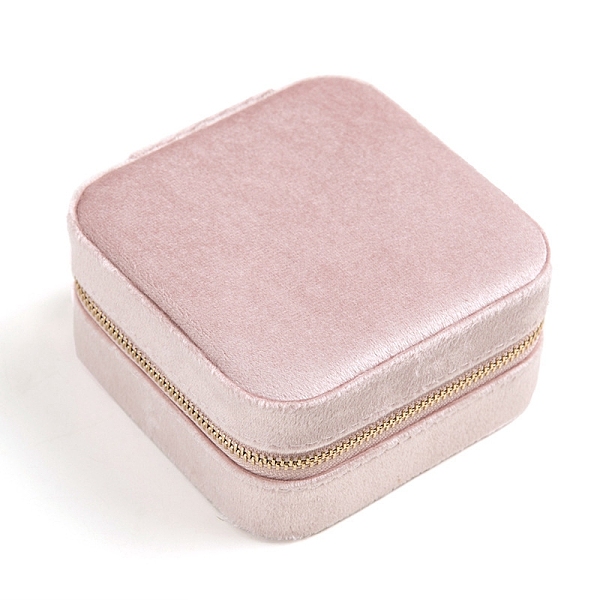 PandaHall Square Velet Zipper Jewelry Set Boxes, Travel Portable Mirror Jewelry Case, for Necklace Ring Earring Pendant Storage Case, Pink...
PandaHall Square Velet Zipper Jewelry Set Boxes, Travel Portable Mirror Jewelry Case, for Necklace Ring Earring Pendant Storage Case, Pink...