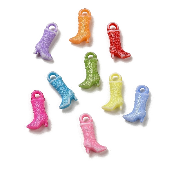 PandaHall Opaque Acrylic Pendants, Craft Style, Shoe, Mixed Color, 20x10.5x4.5mm, Hole: 2.8mm, 1282pcs/500g Acrylic Shoes Multicolor
PandaHall Opaque Acrylic Pendants, Craft Style, Shoe, Mixed Color, 20x10.5x4.5mm, Hole: 2.8mm, 1282pcs/500g Acrylic Shoes Multicolor