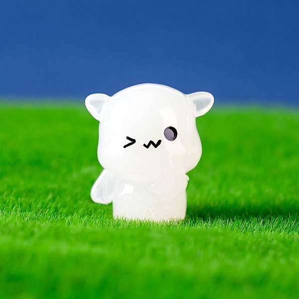 PandaHall Luminous Halloween Theme Resin Decorations, Ghost, 31x28mm Resin Ghost
PandaHall Luminous Halloween Theme Resin Decorations, Ghost, 31x28mm Resin Ghost