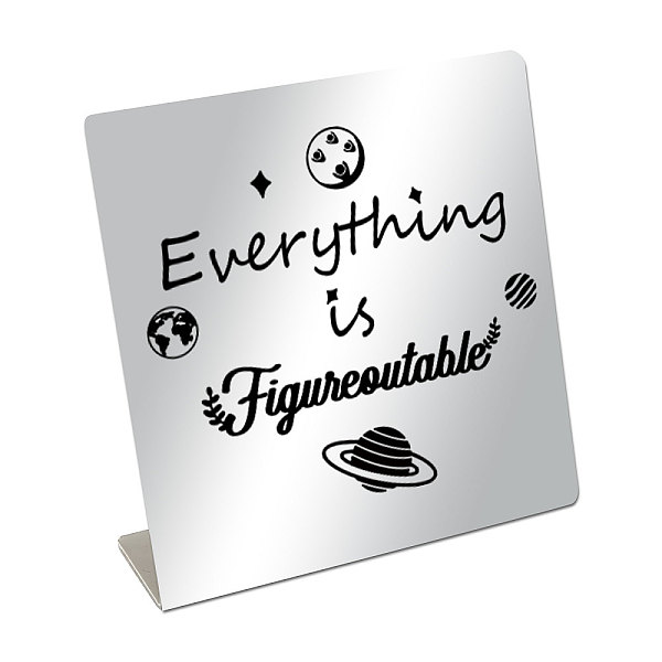 PandaHall 201 Stainless Steel Display Decorations, Square, Planet Pattern, 100x100x28mm Stainless Steel Planet
PandaHall 201 Stainless Steel Display Decorations, Square, Planet Pattern, 100x100x28mm Stainless Steel Planet