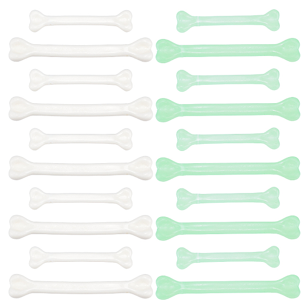 PandaHall 2Sets Halloween Toys Decorations, Bones, Mixed Color, 70.5~96x15.5~16x6~8mm, Hole: 2.7mm, 1set/style Plastic Others Multicolor
PandaHall 2Sets Halloween Toys Decorations, Bones, Mixed Color, 70.5~96x15.5~16x6~8mm, Hole: 2.7mm, 1set/style Plastic Others Multicolor