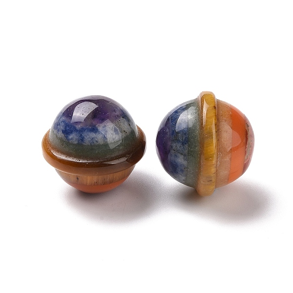 PandaHall Chakra Natural Gemstone Round Display Decorations, for Home Office Tabletop, 20x19mm Mixed Stone Round
PandaHall Chakra Natural Gemstone Round Display Decorations, for Home Office Tabletop, 20x19mm Mixed Stone Round