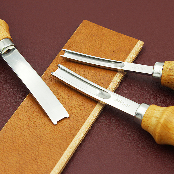 PandaHall Stainless Steel Leather Edge Beveler Skiving, with Wood Handle, Wide Edger Cutting Beveling Tool, for DIY Leather Craft, BurlyWood..., Orange
PandaHall Stainless Steel Leather Edge Beveler Skiving, with Wood Handle, Wide Edger Cutting Beveling Tool, for DIY Leather Craft, BurlyWood..., Orange