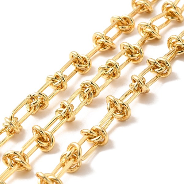PandaHall Rack Plating Brass Oval & Knot Link Chains, Long-Lasting Plated, Unwelded, with Spool, Cadmium Free & Nickel Free & Lead Free...
PandaHall Rack Plating Brass Oval & Knot Link Chains, Long-Lasting Plated, Unwelded, with Spool, Cadmium Free & Nickel Free & Lead Free...