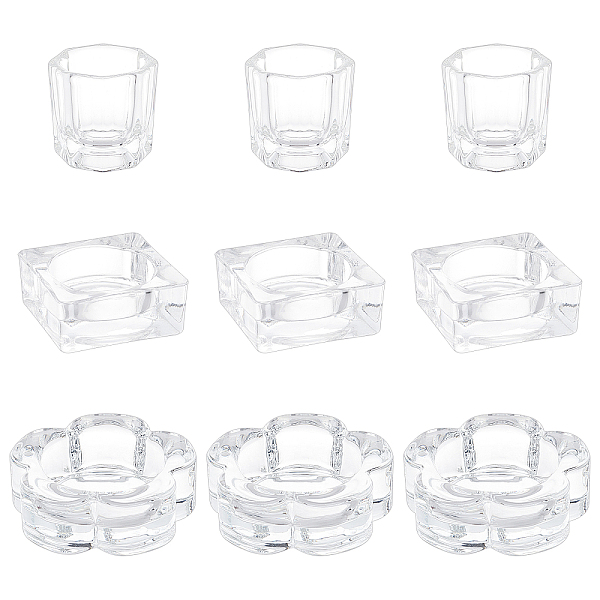 PandaHall SUPERFINDINGS 9Pcs 3 Style Glass Dappen Dish/Lid Bowl Cup Crystal Dish, Mini Bowl Liquid Holder, Nail Art Manicure Accessories..., Clear
PandaHall SUPERFINDINGS 9Pcs 3 Style Glass Dappen Dish/Lid Bowl Cup Crystal Dish, Mini Bowl Liquid Holder, Nail Art Manicure Accessories..., Clear