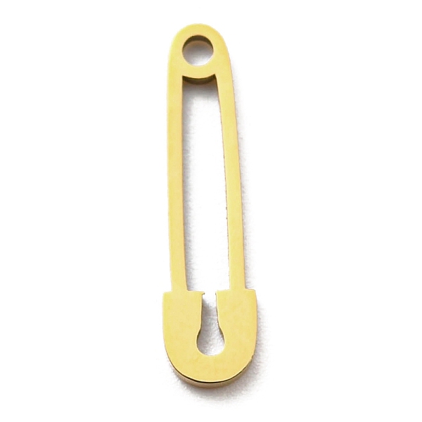 PandaHall Ion Plating(IP) 316L Surgical Stainless Steel Pendants, Laser Cut, Paper Clip Charm, Real 18K Gold Plated, 17.5x4.5x1mm, Hole...
PandaHall Ion Plating(IP) 316L Surgical Stainless Steel Pendants, Laser Cut, Paper Clip Charm, Real 18K Gold Plated, 17.5x4.5x1mm, Hole...
