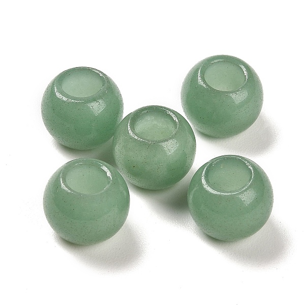 PandaHall Natural Green Aventurine European Beads, Large Hole Beads, Round, 12x9~9.5mm, Hole: 5.5~6mm Green Aventurine Round
PandaHall Natural Green Aventurine European Beads, Large Hole Beads, Round, 12x9~9.5mm, Hole: 5.5~6mm Green Aventurine Round