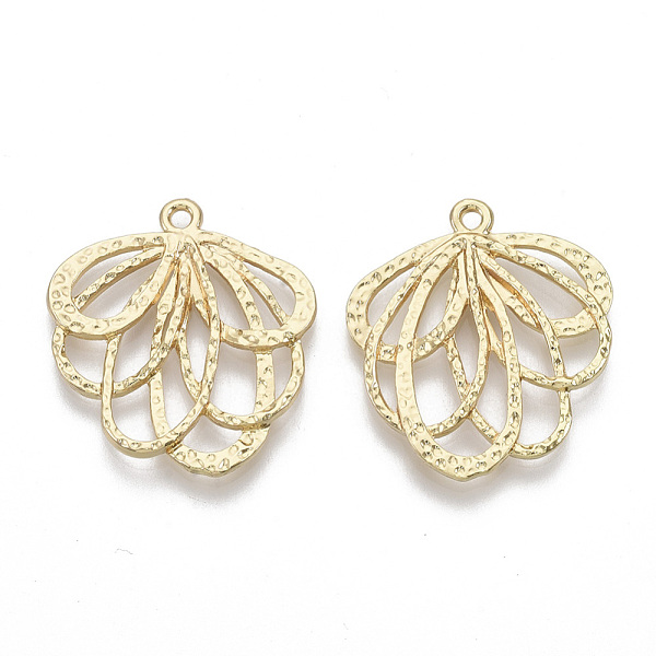 PandaHall Alloy Hammered Pendants, Filigree Joiners Findings, Flower, Light Gold, 29x26x2.5mm, Hole: 1.8mm Alloy Flower
PandaHall Alloy Hammered Pendants, Filigree Joiners Findings, Flower, Light Gold, 29x26x2.5mm, Hole: 1.8mm Alloy Flower