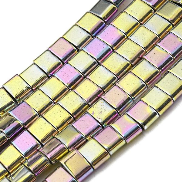 PandaHall Electroplated Non-magnetic Synthetic Hematite Beads Strands, Rectangle, 2-Hole, Colorful, 6x4x3mm, Hole: 1.2mm, about 95pcs/strand...
PandaHall Electroplated Non-magnetic Synthetic Hematite Beads Strands, Rectangle, 2-Hole, Colorful, 6x4x3mm, Hole: 1.2mm, about 95pcs/strand...