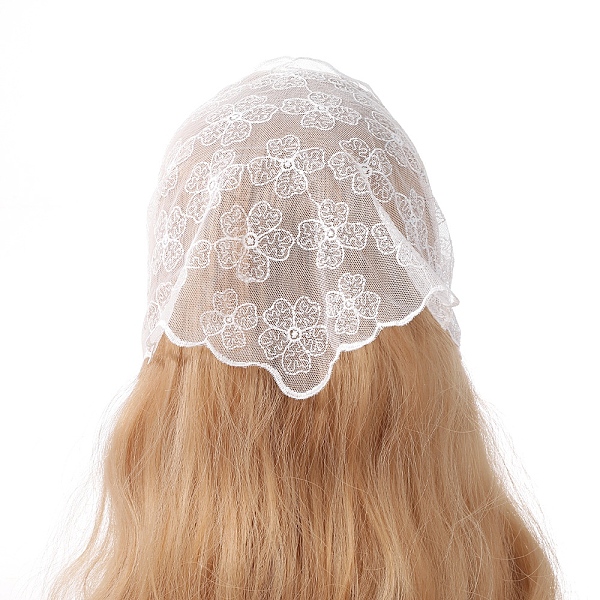 PandaHall Lace Triangular Scarf Headband, Sweet Girl Style Headscarf, White, 900x300mm Cloth White
PandaHall Lace Triangular Scarf Headband, Sweet Girl Style Headscarf, White, 900x300mm Cloth White