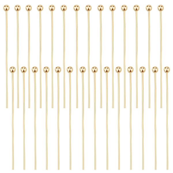 PandaHall Beebeecraft 200Pcs/Box Ball Head Pins 18K Gold Plated Brass Ball Eye Pins 30mm Jewelry Making Findings for Charm Beads DIY Making...
PandaHall Beebeecraft 200Pcs/Box Ball Head Pins 18K Gold Plated Brass Ball Eye Pins 30mm Jewelry Making Findings for Charm Beads DIY Making...