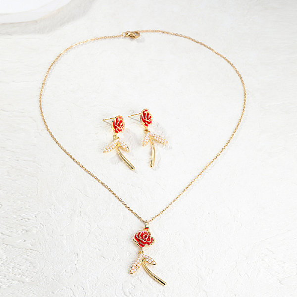 PandaHall Alloy Stud Earring & Pendant Necklaces for Women, Plastic Pearl Flower Jewelry Set, Golden, Necklaces: 450mm; Earring: 40x17mm...
PandaHall Alloy Stud Earring & Pendant Necklaces for Women, Plastic Pearl Flower Jewelry Set, Golden, Necklaces: 450mm; Earring: 40x17mm...