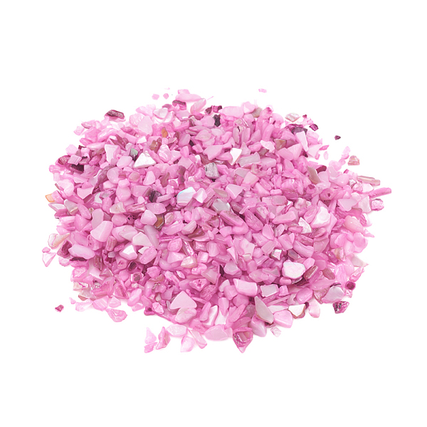 PandaHall Natural Freshwater Shell Beads, Shell Shards, Dyed, No Hole, Chip, Pearl Pink, 1~10x1~4x0.5~2mm Freshwater Shell Chip
PandaHall Natural Freshwater Shell Beads, Shell Shards, Dyed, No Hole, Chip, Pearl Pink, 1~10x1~4x0.5~2mm Freshwater Shell Chip