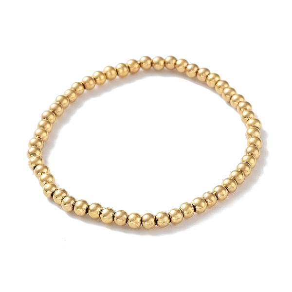 PandaHall 316 Surgical Stainless Steel Round Beaded Stretch Bracelets, Golden, Inner Diameter: 2-1/8 inch(5.3cm), Wide: 4mm 316 Surgical...
PandaHall 316 Surgical Stainless Steel Round Beaded Stretch Bracelets, Golden, Inner Diameter: 2-1/8 inch(5.3cm), Wide: 4mm 316 Surgical...
