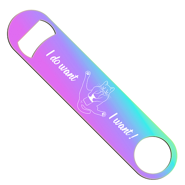 PandaHall CHGCRAFT Cat Pattern Metal Flat Bottle Opener Cat Pattern Rainbow Funny Bottle Opener Heavy Duty Stainless Steel Bottle Opener for...
PandaHall CHGCRAFT Cat Pattern Metal Flat Bottle Opener Cat Pattern Rainbow Funny Bottle Opener Heavy Duty Stainless Steel Bottle Opener for...