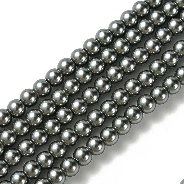 PandaHall Eco-Friendly Dyed Glass Pearl Beads Strands, Grade A, Round, Cotton Cord Threaded, Gray, 6mm, Hole: 1.2~1.5mm, about 70pcs/strand...
PandaHall Eco-Friendly Dyed Glass Pearl Beads Strands, Grade A, Round, Cotton Cord Threaded, Gray, 6mm, Hole: 1.2~1.5mm, about 70pcs/strand...