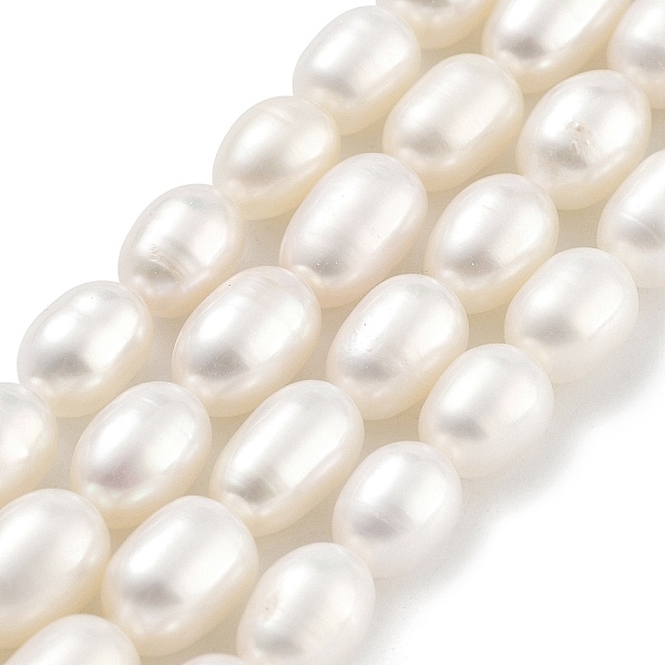 PandaHall Natural Cultured Freshwater Pearl Beads Strands, Rice, Grade 5A, White, 6~7mm, Hole: 0.6mm, about 18~20pcs/strand, 6.30''~6.69''...
PandaHall Natural Cultured Freshwater Pearl Beads Strands, Rice, Grade 5A, White, 6~7mm, Hole: 0.6mm, about 18~20pcs/strand, 6.30''~6.69''...