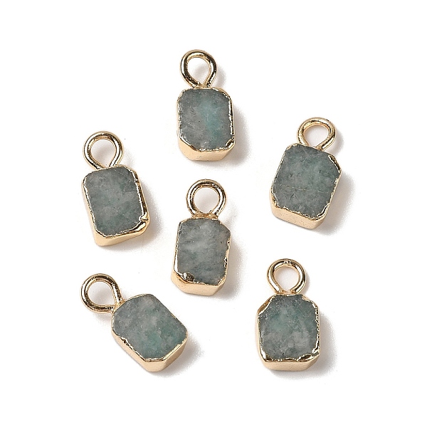 PandaHall Natural Amazonite Rectangle Charms, with Golden Tone Brass Edge, 9.5x5x2.5mm, Hole: 2mm Amazonite Rectangle
PandaHall Natural Amazonite Rectangle Charms, with Golden Tone Brass Edge, 9.5x5x2.5mm, Hole: 2mm Amazonite Rectangle