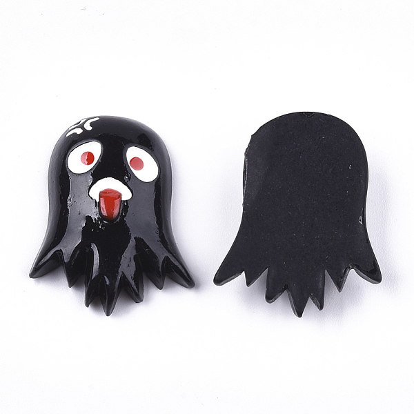 PandaHall Resin Cabochons, Halloween Ghost, Black, 28~29x22~23x6.5mm Resin Ghost Black
PandaHall Resin Cabochons, Halloween Ghost, Black, 28~29x22~23x6.5mm Resin Ghost Black