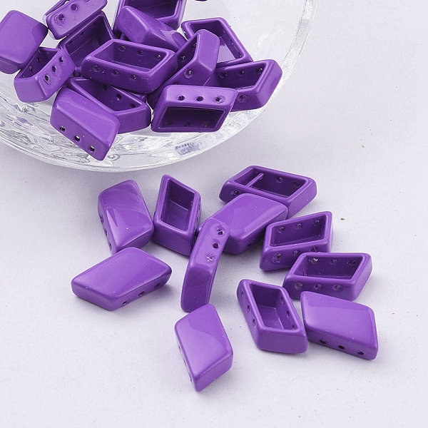 PandaHall Spray Painted Alloy Multi-Strand Links, For Tile Elastic Bracelets Making, Rhombus, Dark Orchid, 14x8x4.8mm, Hole: 0.8mm Alloy..., Purple
PandaHall Spray Painted Alloy Multi-Strand Links, For Tile Elastic Bracelets Making, Rhombus, Dark Orchid, 14x8x4.8mm, Hole: 0.8mm Alloy..., Purple