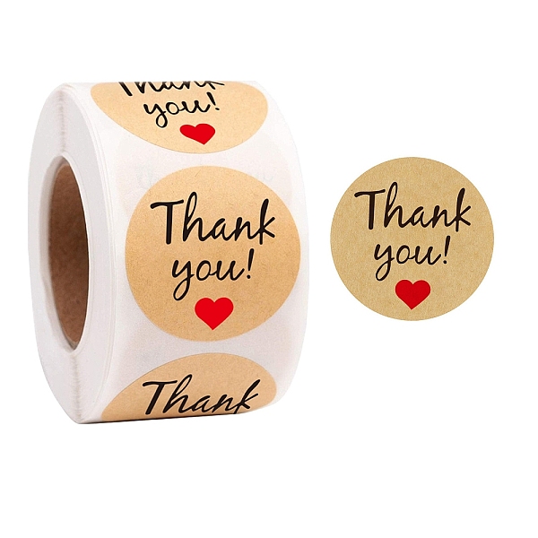 PandaHall Round Dot Self Adhesive Kraft Paper Stickers, Word Thank You Gift Decals for Party, Decorative Presents, Sandy Brown, 25mm...
PandaHall Round Dot Self Adhesive Kraft Paper Stickers, Word Thank You Gift Decals for Party, Decorative Presents, Sandy Brown, 25mm...