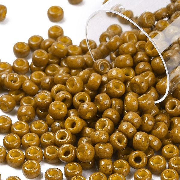 PandaHall MIYUKI Round Rocailles Beads, Japanese Seed Beads, (RR4460) Duracoat Dyed Opaque Toast, 8/0, 3mm, Hole: 1mm, about..., Brown
PandaHall MIYUKI Round Rocailles Beads, Japanese Seed Beads, (RR4460) Duracoat Dyed Opaque Toast, 8/0, 3mm, Hole: 1mm, about..., Brown