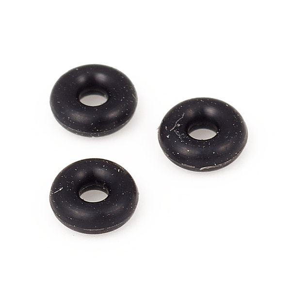 PandaHall Rubber O Rings, Donut Spacer Beads, Fit European Clip Stopper Beads, Black, 3.5x1.5mm, 1.2mm Inner Diameter Synthetic Rubber Ring...
PandaHall Rubber O Rings, Donut Spacer Beads, Fit European Clip Stopper Beads, Black, 3.5x1.5mm, 1.2mm Inner Diameter Synthetic Rubber Ring...