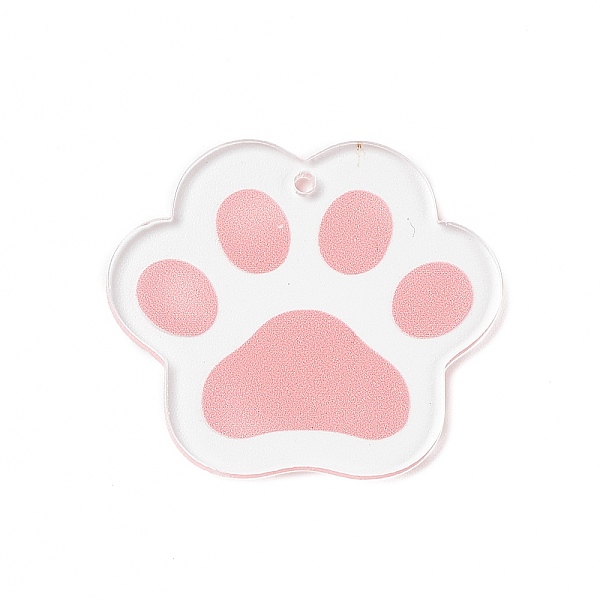 PandaHall Acrylic Pendants, Cat Claw, Pink, 30x34.5x2mm, Hole: 1.6mm Acrylic Body Pink
PandaHall Acrylic Pendants, Cat Claw, Pink, 30x34.5x2mm, Hole: 1.6mm Acrylic Body Pink