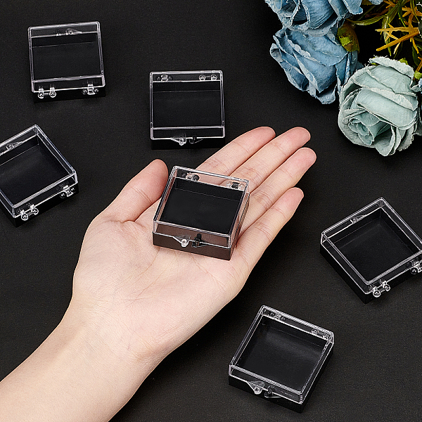 PandaHall SUPERFINDINGS 15pcs Black Square Transparent Plastic Bead Containers with Lids 4.2x4.2x1.9cm Bead Sorting Container Box Case for...
PandaHall SUPERFINDINGS 15pcs Black Square Transparent Plastic Bead Containers with Lids 4.2x4.2x1.9cm Bead Sorting Container Box Case for...