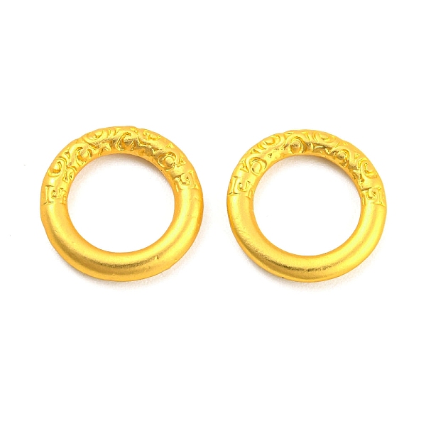PandaHall Rack Plating Alloy Linking Rings, Long-Lasting Plated, Round Ring Connector, Half Textured, Real 18K Gold Plated, 13x2mm, Inner...
PandaHall Rack Plating Alloy Linking Rings, Long-Lasting Plated, Round Ring Connector, Half Textured, Real 18K Gold Plated, 13x2mm, Inner...