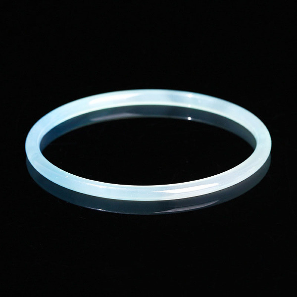 PandaHall Dyed Natural Agate Simple Plain Bangle for Women, Inner Diameter: 2-1/8~2-1/4 inch(5.4~5.6cm) Natural Agate
PandaHall Dyed Natural Agate Simple Plain Bangle for Women, Inner Diameter: 2-1/8~2-1/4 inch(5.4~5.6cm) Natural Agate