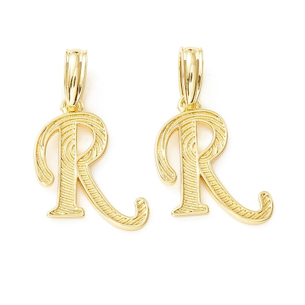 PandaHall Rack Plating Eco-Friendly Brass Letter Pendants, Real 18K Gold Long-Lasting Plated, Cadmium Free & Lead Free, Letter.R...
PandaHall Rack Plating Eco-Friendly Brass Letter Pendants, Real 18K Gold Long-Lasting Plated, Cadmium Free & Lead Free, Letter.R...