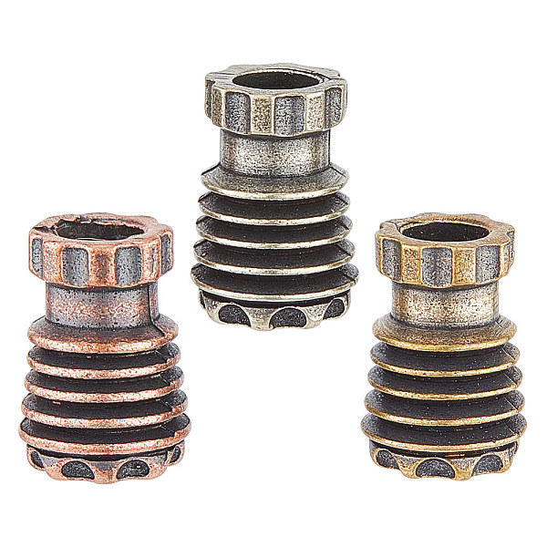 PandaHall UNICRAFTALE 3pcs 3 Colors Brass Parachute Cord Bead 5mm Large Hole Beads Stainless Steel Column Beads Groove Spacer Beads Lanyard...
PandaHall UNICRAFTALE 3pcs 3 Colors Brass Parachute Cord Bead 5mm Large Hole Beads Stainless Steel Column Beads Groove Spacer Beads Lanyard...
