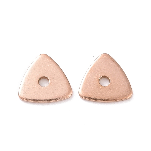 PandaHall Ion Plating(IP) 304 Stainless Steel Beads, Triangle, Rose Gold, 8x8x1mm, Hole: 1.5mm 304 Stainless Steel Triangle
PandaHall Ion Plating(IP) 304 Stainless Steel Beads, Triangle, Rose Gold, 8x8x1mm, Hole: 1.5mm 304 Stainless Steel Triangle